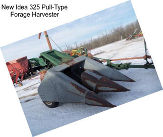 New Idea 325 Pull-Type Forage Harvester