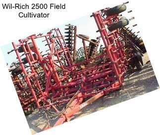 Wil-Rich 2500 Field Cultivator