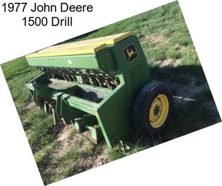 1977 John Deere 1500 Drill