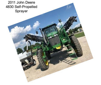 2011 John Deere 4830 Self-Propelled Sprayer