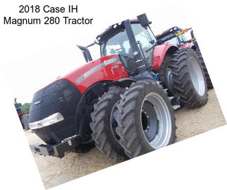 2018 Case IH Magnum 280 Tractor