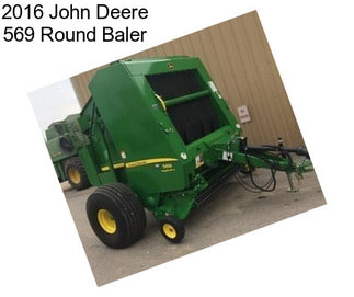 2016 John Deere 569 Round Baler