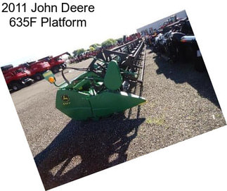 2011 John Deere 635F Platform