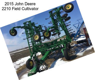 2015 John Deere 2210 Field Cultivator