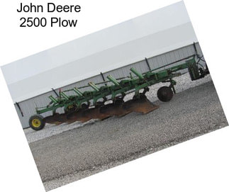 John Deere 2500 Plow