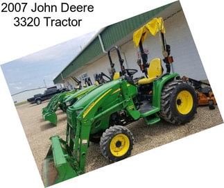 2007 John Deere 3320 Tractor