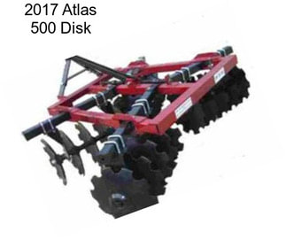 2017 Atlas 500 Disk