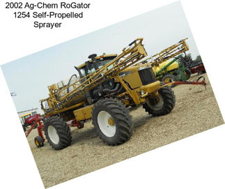 2002 Ag-Chem RoGator 1254 Self-Propelled Sprayer