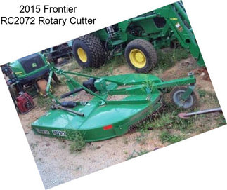 2015 Frontier RC2072 Rotary Cutter