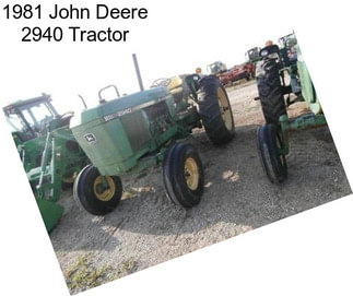1981 John Deere 2940 Tractor