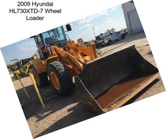 2009 Hyundai HL730XTD-7 Wheel Loader