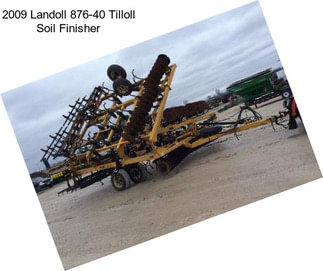 2009 Landoll 876-40 Tilloll Soil Finisher