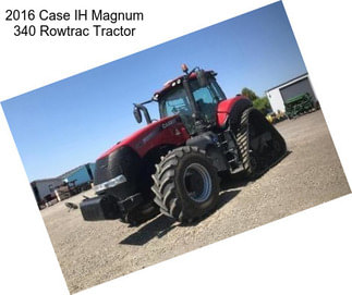 2016 Case IH Magnum 340 Rowtrac Tractor