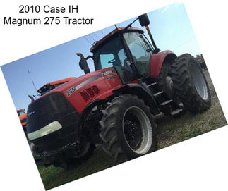 2010 Case IH Magnum 275 Tractor