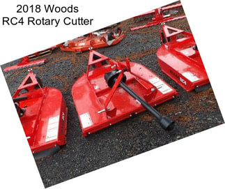 2018 Woods RC4 Rotary Cutter