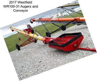 2017 Westfield WR100-31 Augers and Conveyor