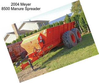 2004 Meyer 8500 Manure Spreader