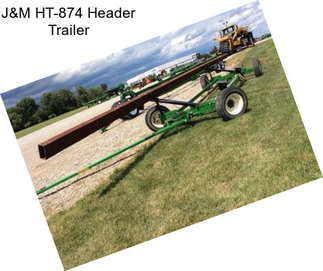 J&M HT-874 Header Trailer