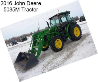 2016 John Deere 5085M Tractor