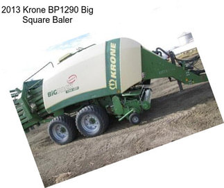 2013 Krone BP1290 Big Square Baler