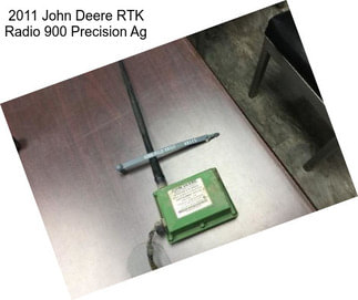 2011 John Deere RTK Radio 900 Precision Ag