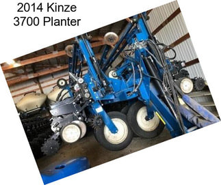 2014 Kinze 3700 Planter