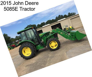 2015 John Deere 5085E Tractor