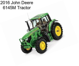 2016 John Deere 6145M Tractor