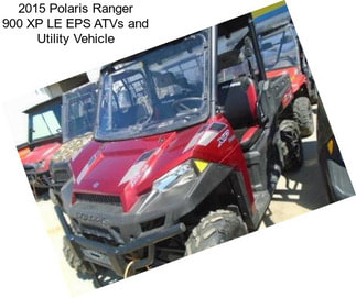 2015 Polaris Ranger 900 XP LE EPS ATVs and Utility Vehicle