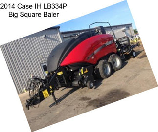 2014 Case IH LB334P Big Square Baler