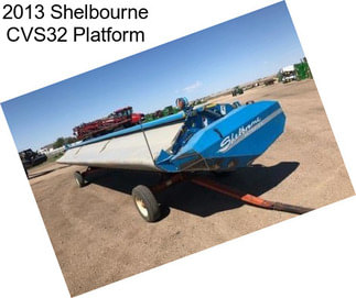 2013 Shelbourne CVS32 Platform