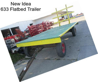 New Idea 633 Flatbed Trailer