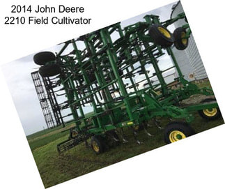 2014 John Deere 2210 Field Cultivator