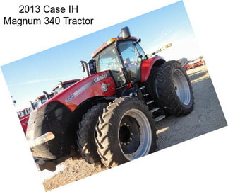 2013 Case IH Magnum 340 Tractor