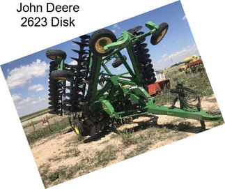 John Deere 2623 Disk