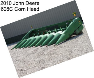 2010 John Deere 608C Corn Head