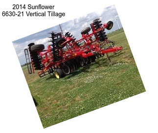 2014 Sunflower 6630-21 Vertical Tillage