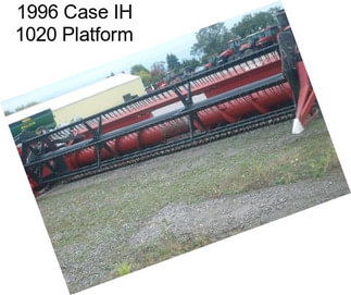 1996 Case IH 1020 Platform