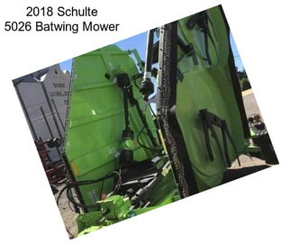 2018 Schulte 5026 Batwing Mower