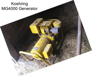 Koehring MG4000 Generator