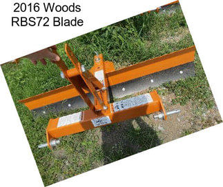 2016 Woods RBS72 Blade