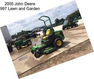 2005 John Deere 997 Lawn and Garden
