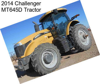 2014 Challenger MT645D Tractor