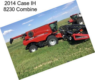 2014 Case IH 8230 Combine