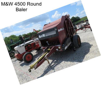 M&W 4500 Round Baler