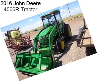 2016 John Deere 4066R Tractor