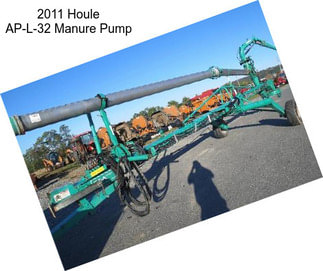 2011 Houle AP-L-32 Manure Pump
