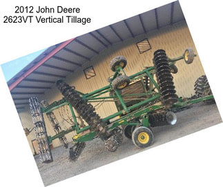 2012 John Deere 2623VT Vertical Tillage