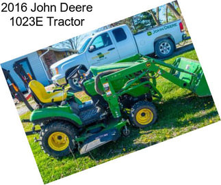 2016 John Deere 1023E Tractor