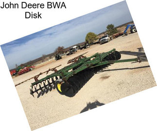 John Deere BWA Disk